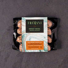 Load image into Gallery viewer, Sweet Basil Fully Cooked Sausage - 12 oz