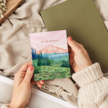 Load image into Gallery viewer, Encouragement Card | You Are Beautiful Mountain Design
