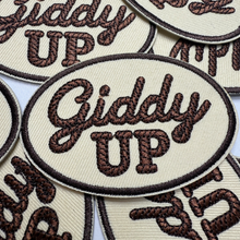 Load image into Gallery viewer, 3" Giddy UP -  Embroidered Hat Patch