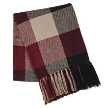 Load image into Gallery viewer, Heritage Farms Primitive Check Woven Throw 50x60