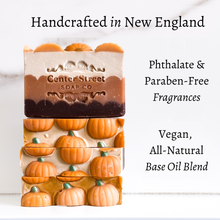 Load image into Gallery viewer, Pumpkin Spice Customizable Halloween Handmade Bar Soap - 4oz