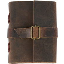 Load image into Gallery viewer, Leather Buckled Journal