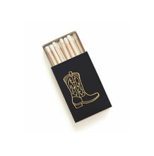 Load image into Gallery viewer, Cowboy Boot Matchbox | Western Matches | Rodeo Gift