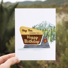 Load image into Gallery viewer, National Park Birthday Card | Hey You! Outdoorsy Design