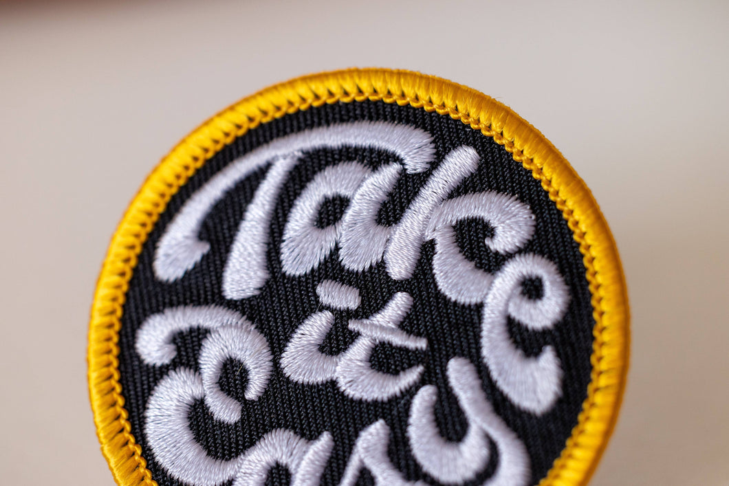 Take it Easy Patch | Embroidered