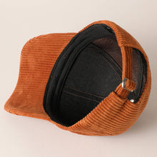 Load image into Gallery viewer, Howdy Darlin&#39; Embroidery Patch Corduroy Cap