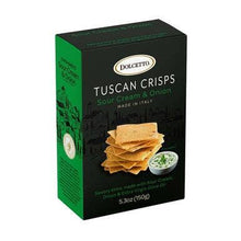 Load image into Gallery viewer, NEW Sour Cream &amp; Onion Tuscan Crisps (5.3 oz boxes)