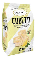 Load image into Gallery viewer, DOLCETTO CUBETTI LEMON WAFERS (8.8 oz bags)