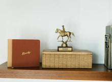 Load image into Gallery viewer, Howdy Foil Embossed Square Linen Notebook | Western Journal
