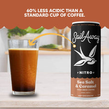 Load image into Gallery viewer, Nitro Cold Brew Organic Coffee - Sea Salt &amp; Caramel