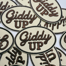 Load image into Gallery viewer, 3" Giddy UP -  Embroidered Hat Patch