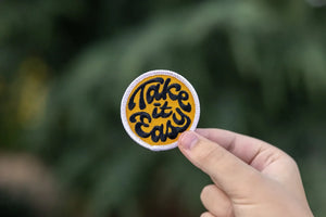 Take it Easy Patch | Embroidered