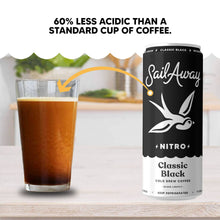 Load image into Gallery viewer, Nitro Cold Brew Organic Coffee -Classic Black