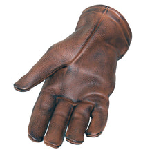 Load image into Gallery viewer, Hot Leathers Distressed Brown Driving Gloves
