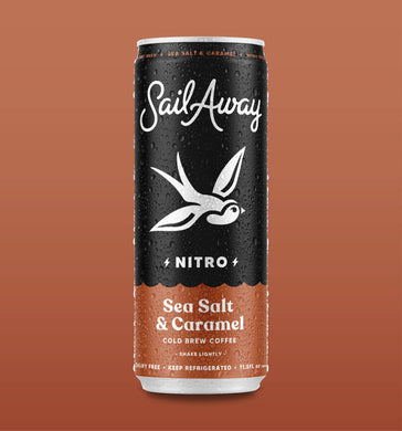 Nitro Cold Brew Organic Coffee - Sea Salt & Caramel