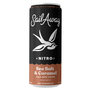 Nitro Cold Brew Organic Coffee - Sea Salt & Caramel