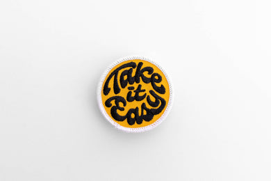 Take it Easy Patch | Embroidered