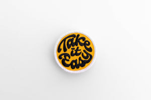 Take it Easy Patch | Embroidered