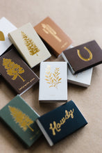 Load image into Gallery viewer, Lucky Horseshoe Matchbox | Western Decor | Cowgirl Gift