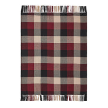 Load image into Gallery viewer, Heritage Farms Primitive Check Woven Throw 50x60