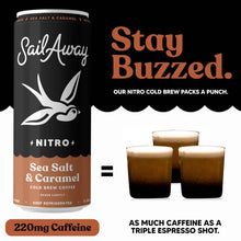 Load image into Gallery viewer, Nitro Cold Brew Organic Coffee - Sea Salt &amp; Caramel