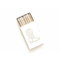 Load image into Gallery viewer, Cowboy Boot Matchbox | Western Matches | Rodeo Gift