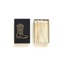 Load image into Gallery viewer, Cowboy Boot Matchbox | Western Matches | Rodeo Gift