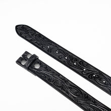 Load image into Gallery viewer, Genuine Leather Men's Belt with Snap-On Strap without Buckle