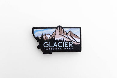Glacier National Park Woven Patch