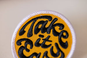 Take it Easy Patch | Embroidered