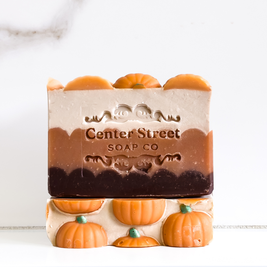 Pumpkin Spice Customizable Halloween Handmade Bar Soap - 4oz