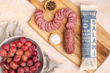 Load image into Gallery viewer, PORK SAN FRANCISCO STYLE | FOUSTMAN'S UNCURED SALAMI - 8oz