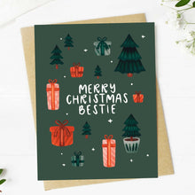 Load image into Gallery viewer, &quot;Merry Christmas Bestie&quot; Cute Christmas Card