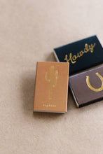 Load image into Gallery viewer, Lucky Horseshoe Matchbox | Western Decor | Cowgirl Gift