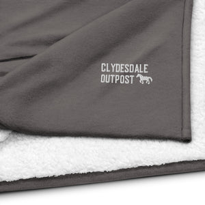Clydesdale Outpost Premium Sherpa Blanket