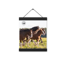 Load image into Gallery viewer, Poster with hangers