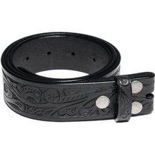 Load image into Gallery viewer, Genuine Leather Men's Belt with Snap-On Strap without Buckle