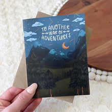Load image into Gallery viewer, &quot;To Another Year Of Adventures&quot; Greeting Card