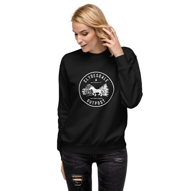 Clydesdale Outpost Circle Logo Unisex Premium Sweatshirt | On Demand