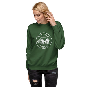 Clydesdale Outpost Circle Logo Unisex Premium Sweatshirt | On Demand