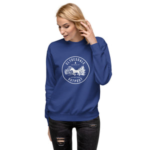 Clydesdale Outpost Circle Logo Unisex Premium Sweatshirt | On Demand