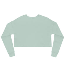 Load image into Gallery viewer, Coffee Cabins Clydesdales Crop Sweatshirt